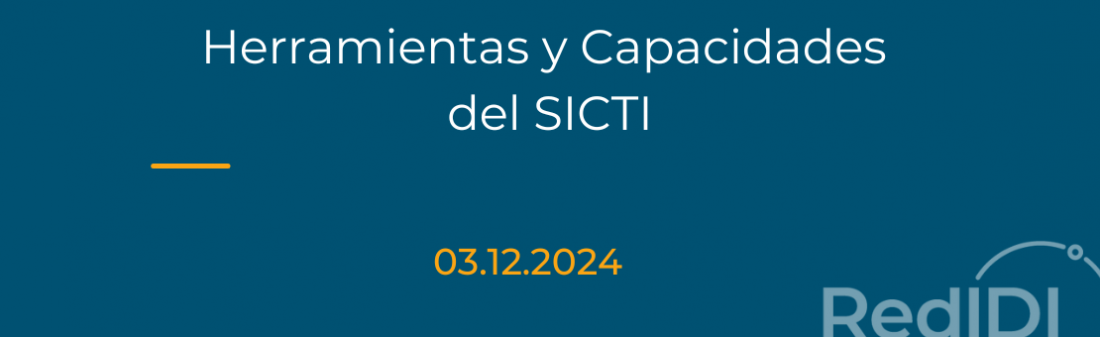 Imagen Herramientas y Capacidades  del SICTI